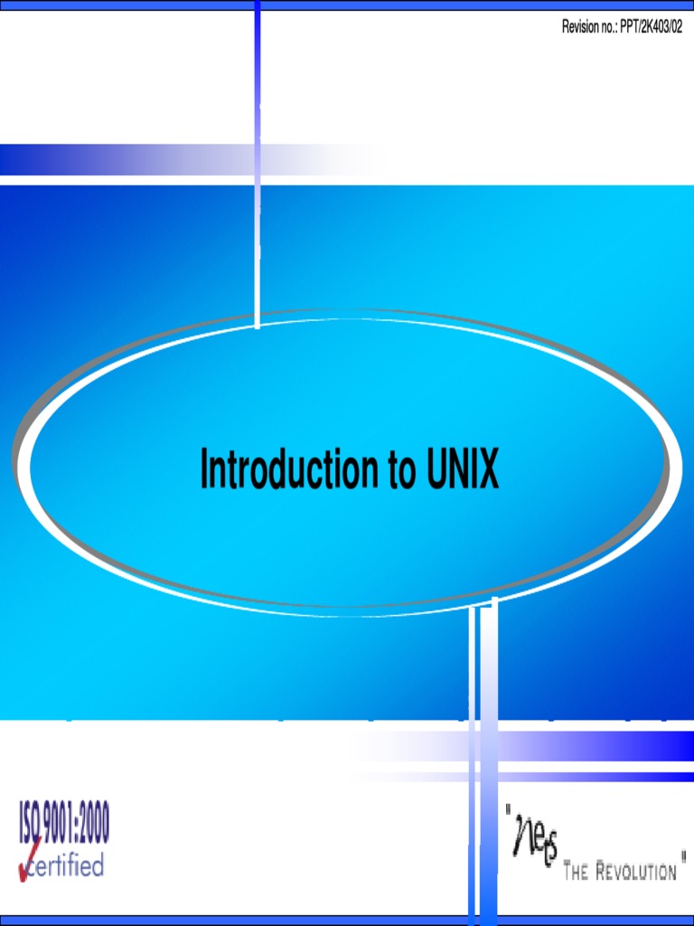06 Introduction To UNIX | PDF | Unix | Shell (Computing)