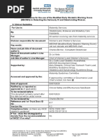 Modified Early Obstetric Warning Score MEOWS MID33 - AO13 v6.2