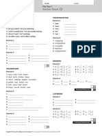 Answer Sheet: Pronunciation Grammar