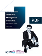 EXIN Business Information Management Foundation: Preparation Guide