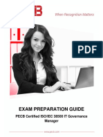 Pecb Iso 38500 It Governance Manager Exam Preparation Guide