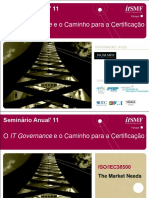ITGovernance itSMF Seminario - Anual Nov11