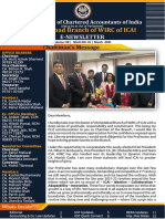 Ahmedabad Branch of WIRC of ICAI: Chairman's Message