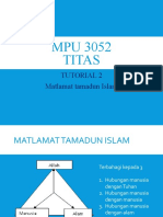 Tutorial2 - Matlamat Tamadun Islam