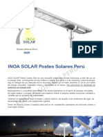 INOA SOLAR Postes Solares Perú 2020
