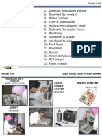 Minyak Trafo - Assessment