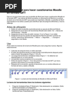 Plantilla Word para hacer cuestionarios Moodle