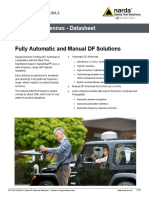 Narda DF Antennas - Datasheet: Fully Automatic and Manual DF Solutions