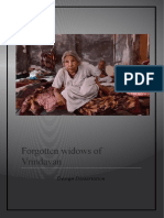 Forgotten Widows of Vrindavan: Design Dissertation