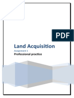 Land Acquisition: Professional Practice