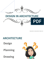 Lect 1 Design in Architecture