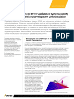 Fast-Tracking Advanced Driver Assistance Systems (ADAS) and Autonomous Vehicles Development With Simulation