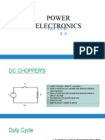 Power Electronics: Lectur E5