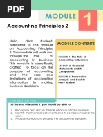 IC105 Accounting Principles 2 Module 1