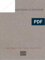 Alain Badiou - Anti-Semitizm Üzerine