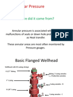 An Over View of Annulus Pressure For New Wellhead Technician