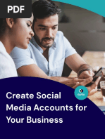 Here Is The Placeholder For Three Lines Title Create Social Media Accounts For Your Business