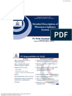 Detailed Description of Pharmacovigilance System: Ph. Hadir Mamdouh Ahmed