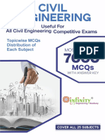 Civil Engineering 7000 MCQs - Civil Engineering Quiz