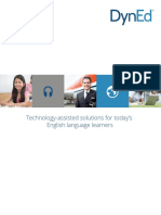 Technology-Assisted Solutions For Today's English Language Learners