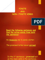 Finite & Non Finite Verbs