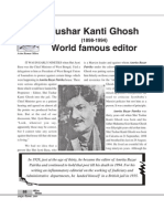 Tushar Kanti Ghosh: World Famous Editor