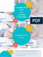 Peer Learning and Learning Community