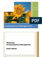 Contemporary Management - Chapter1