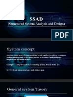 SSAD - Structured System Analysis and Design