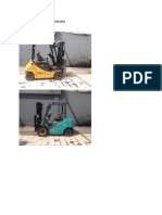 Elecrtic Forklift Counter Balance Komatsu