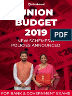 Union Budget 2019: NEW Schemes & Poli CI ES Announced