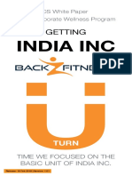 India Inc: GACS White Paper Corporate Wellness Program