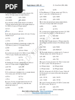 Simple Interest (LOD 01) : Test Series at For Tricks and Approximation Techniques Refer Sessions of Dr. Kiran Derle