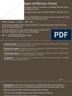 Moisture Regain and Moisture Content