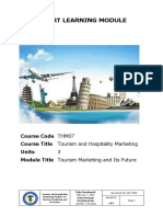 THM07 Module 13 Tourism Marketing and Its Future