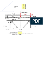 FT FT Distance BTW/ Trusses Clear Width BTW/ Curbs