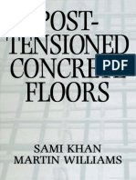 Post Tensioned Concrete Floor