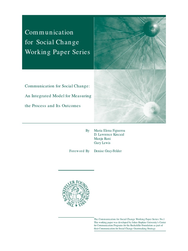 Social Mobilization Model | PDF | Collective Action | Community