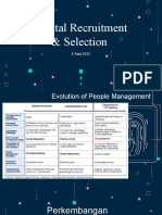 Digital Recruitment & Selection: 8 Juni 2021