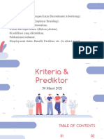 Kriteria Dan Prediktor