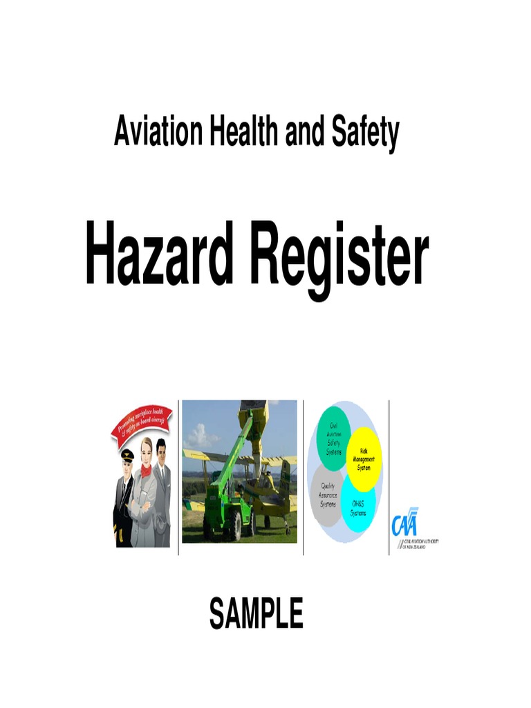 Aviation Health and Safety: Hazard Register | Download Free PDF ...