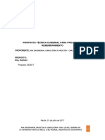 Proposta 36 - 2017 - Projeto de Remembramento - Caxangá