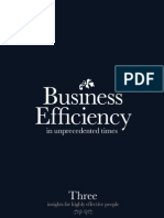 Business Efficiency in Unprecedented Times