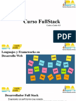 Clase 1 - Presentación Curso FullStack y Aplicaciones Web