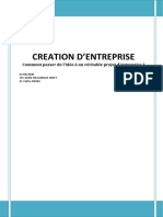 Réponses Aux Questions de CREATION D'ENTREPRISE ENSET