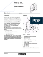 MINI MCR-SL-PT100-UI-200... : Configurable Temperature Transducer For Pt100