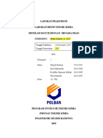 Memisahkan Campuran Etanol-Air Dengan Distilasi Batch