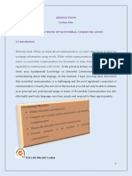 Principles and Functions of Nonverbal Communication