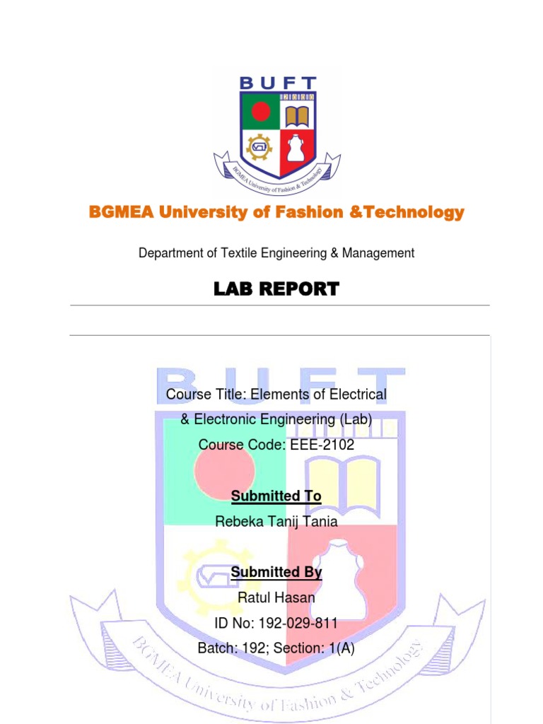 Vdr And Kvl Verification Lab Report Pdf Electrical Network Voltage