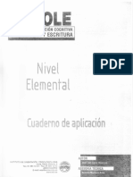 Cuadernillo Batería (BECOLE) (Nivel Elemental)